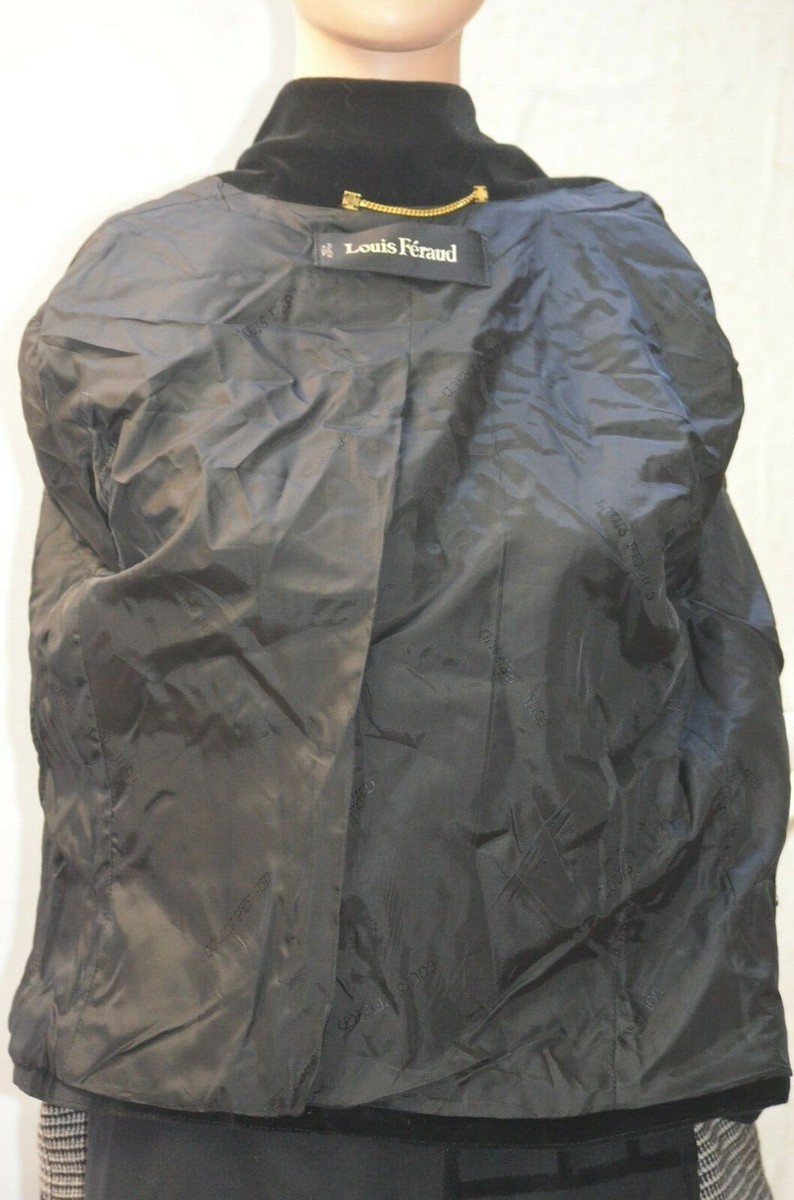 Jupe Smoking Vintage Féraud Taille 36/38 Noir - Neuf Sans étiquettes