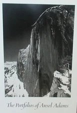 ANSEL ADAMS "MONOLITH THE FACE OF HALF DOME" YOSEMITE NATIONAL PARK LARGE POSTER