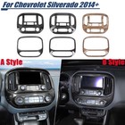 2014+ For Chevy Colorado Center Console Navigation GPS Screen Panel Cover Trim