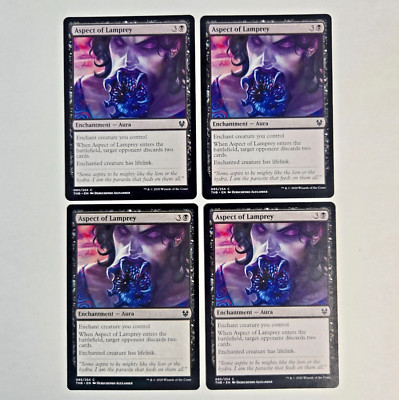 MTG Aspect of Lamprey (Theros Beyond Death) 085/254 (NEAR MINT) (4X)