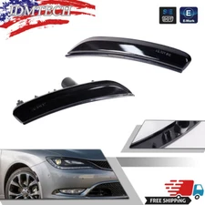 Directly Fits 2015-17 Chrysler 200 Sedan Front Bumper Side Marker Reflector Lamp