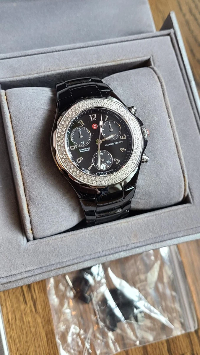 Michele ceramic deals watch
