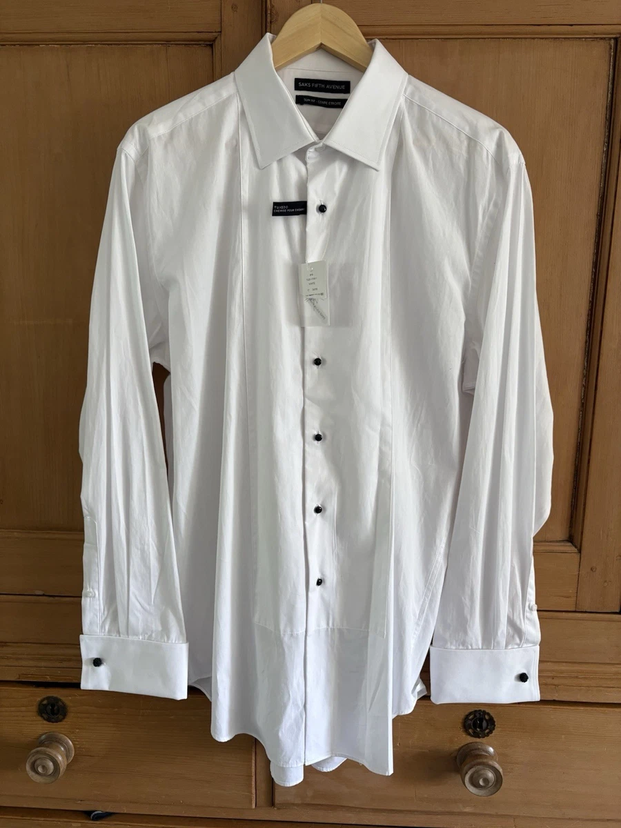 fit and flare wedding dress with lace sleeves White French Cuff Dress Shirts | Non-Iron Egyptian Cotton Shirt