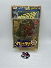 Daredevil Spider-Man Classics Marvel Legends Series II w Comic Book Toy-Biz 2001