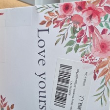 Greeting Card All Occasions Floral Flowers Theme Multicolor For Friend