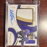 Panini 2024 Immaculate Nate Wiggins Patch Auto #PPA-NWS /99 Rookie Ravens
