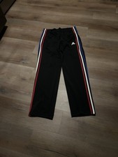 adidas Men Essentials 3-Stripes Track Pant - Black, Size Large Slant Pockets