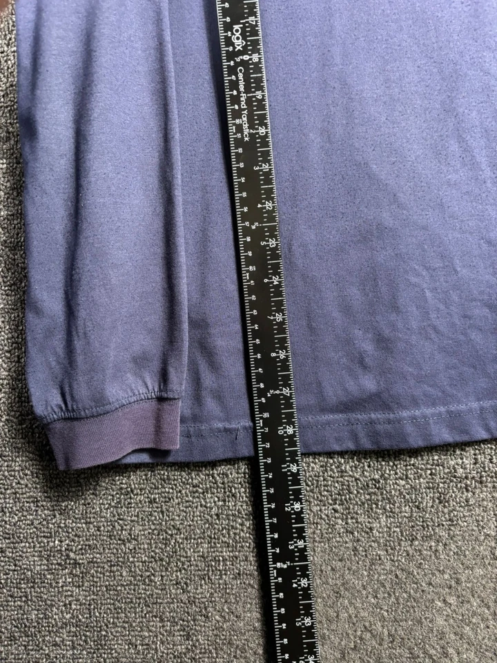 Camisa de pesca con gancho y aparejos para hombre talla L azul manga larga UPF 50+ protección solar Foto 3 de 4