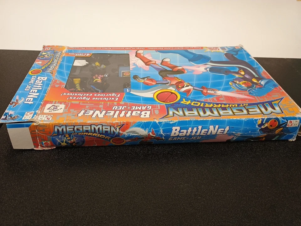 Mega Man NT Warrior BattleNet Board Game 2004 Mattel Near Complete - Image 4 of 4