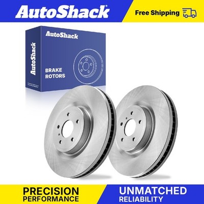 Front Brake Rotors Pair for INFINITI, Q50 2014-2023, AWD RWD V6 3.0L 3.5L 3.7L