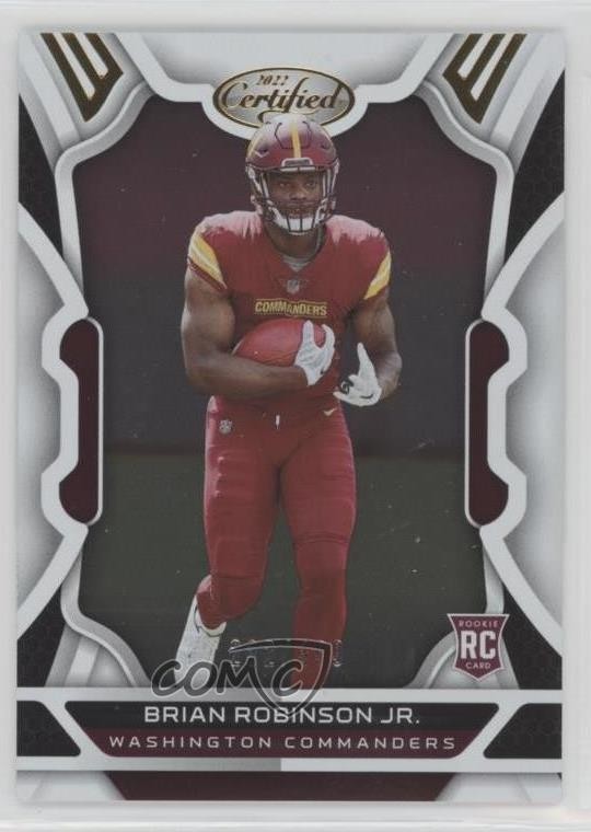 2022 Certified Rookies /399 Brian Robinson Jr #123 Rookie RC 0s55