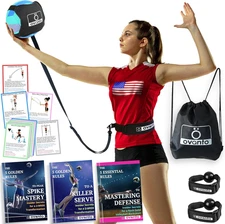 Volleyball Training Equipment Aid – Solo Volleyball Equipment in 4 Styles to Ser
