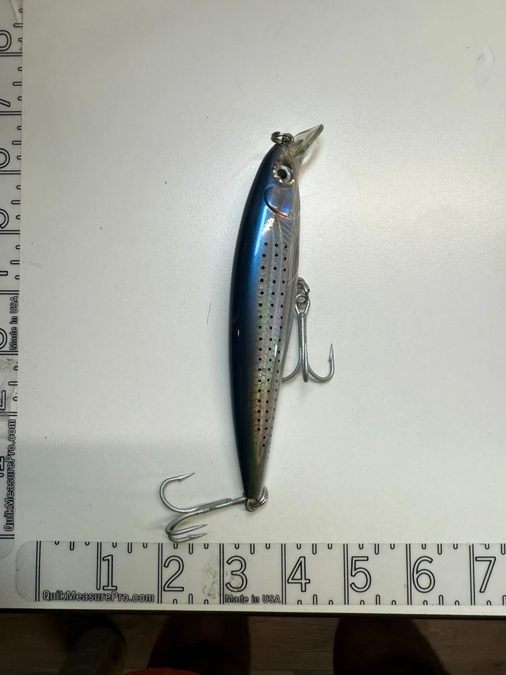 Rapala X-Rap морской воды XR14 синий сардины 5,5» Jerkbait приманка голографический - Изображение 2 из 3