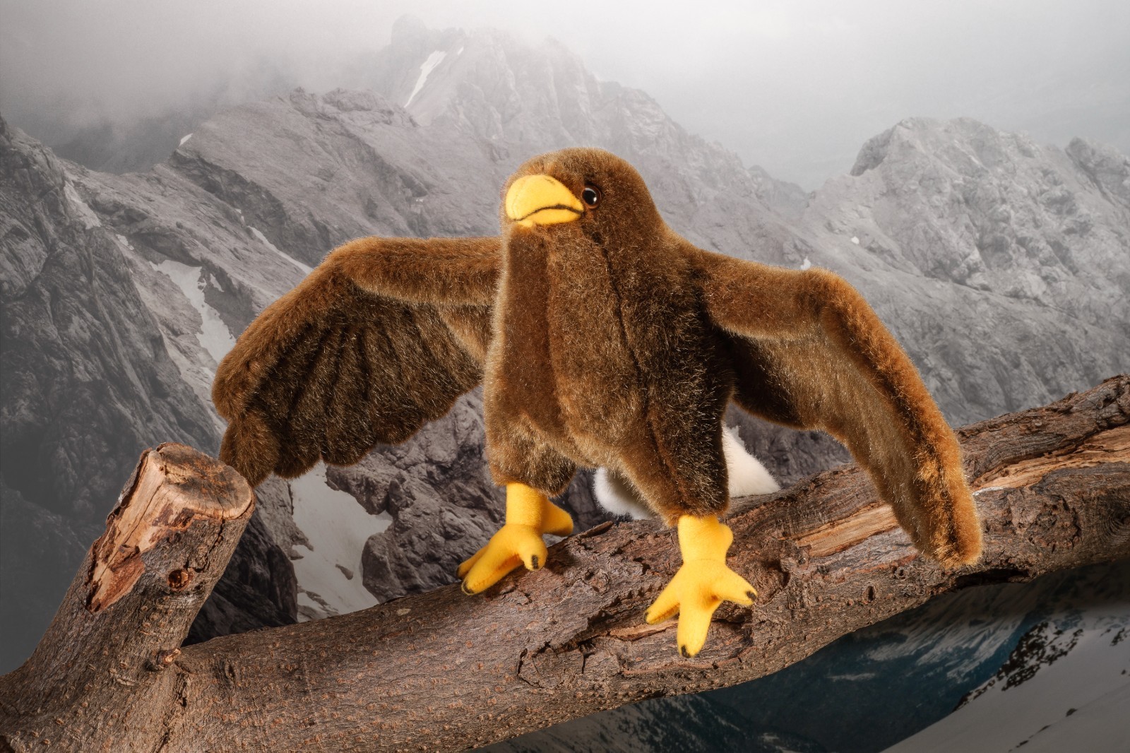 Eagle Chick by Kosen - collectable plush soft toy bird - 7930