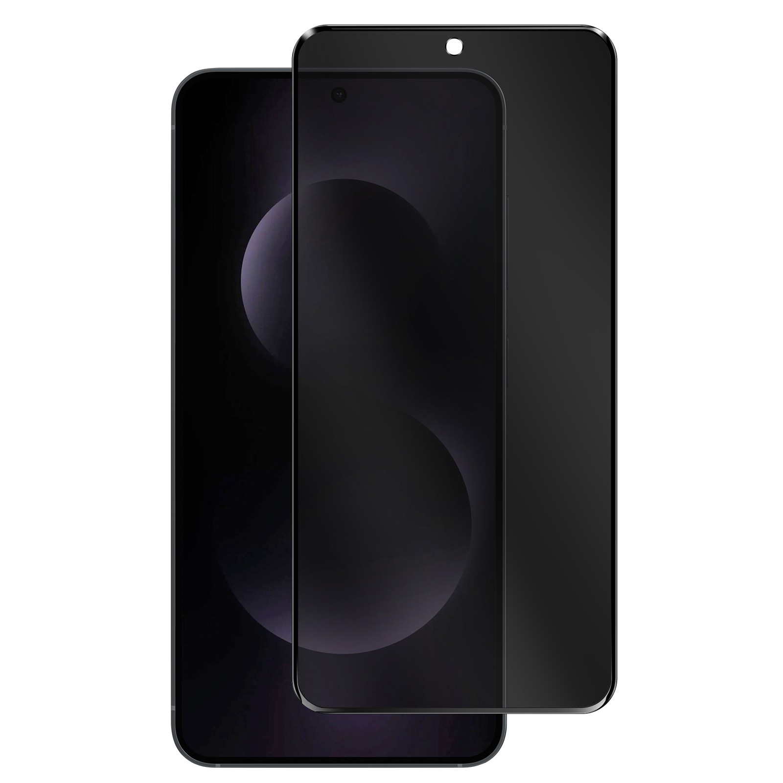 Protection écran Galaxy S25 Edge en verre trempé haut de gamme avec filtre privé