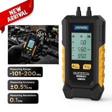 Digital Manometer Differential Dual Port Air Pressure Tester Guage -101~ 200Kpa