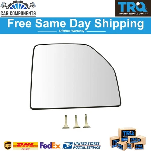 New Towing Mirror Glass Upper Passenger RH For Ford Pickup Truck