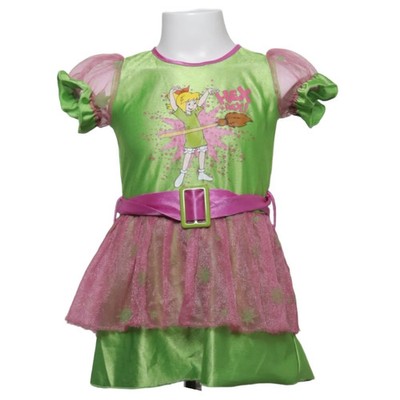 Rubies, Verkleidung, Größe: 104, Polyester, Grün/Pink, Print #8Tn