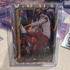 2025 Topps Chrome Ray Wave Matt Gay Washington Commanders #300