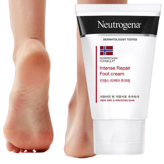 Neutrogena Intense Repair Foot Cream 56g-Dry Rough Feet Cracked Heels K-Beauty