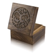 Great Birthday Gift Ideas Handmade Decorative Tree Of Life Wooden Jewelry Box...