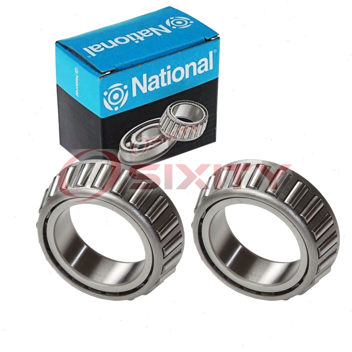 2 pc National Front Inner Wheel Bearings for 1987-1988 Aston Martin Zagato bo