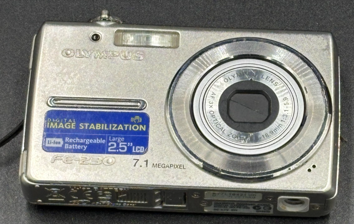 Olympus FE FE-230 7.1MP Digital Camera - Silver for sale online | eBay