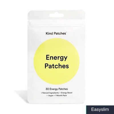 Energy Patches Vegan Latex Free 8 Hour Wearable Plant Based 30 Count