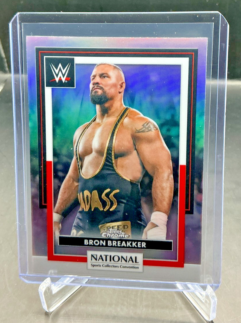 2026 Topps Chrome National NSCC BRON BREAKKER #WWE-46