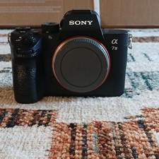 Sony Alpha 7 III Mirrorless 24.2MP 4K SteadyShot E-mount Camera Body Black