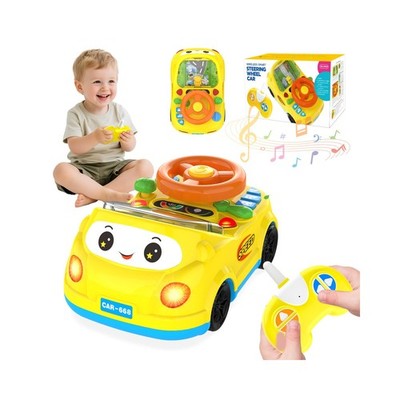 Toddler Toys for Ages 1-3 Boy - Remote Control RC Push Car Racing Adventure S...
