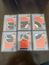 2021-22 UD Black Diamond Rookie Team Logo Jumbos Cam York Flyers - Complete