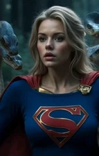 4x6  Color Photo Print Women Famous Fan Art ai Fantasy superhero cosplay Vb 16