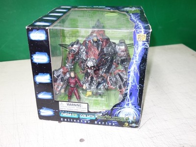 ReSaurus Virus Movie GOLIATH Action Figure W Nadia in Factory Box