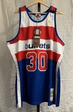 Mitchell & Ness Washington Bullets Ben Wallace 1996-97 Swingman Jersey -Size 3XL