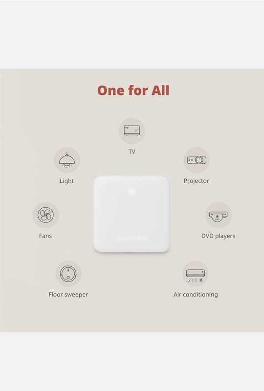 SwitchBot Hub Mini MATTER smart home Infra Red (IR) remote control hub