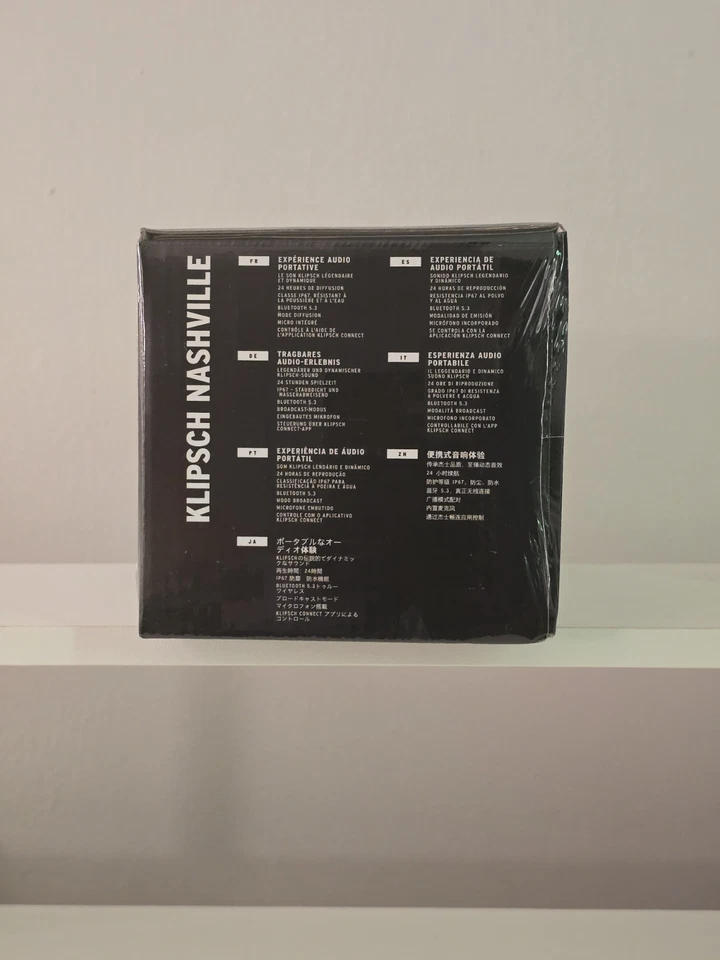 Altavoz portátil inalámbrico Bluetooth The Klipsch Nashville - Sellado Foto 3 de 4