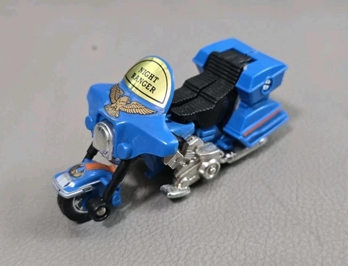 Vintage 1984 GoBots Motorcycle MR-37 Night Ranger ~ Bandai Transformer Toy