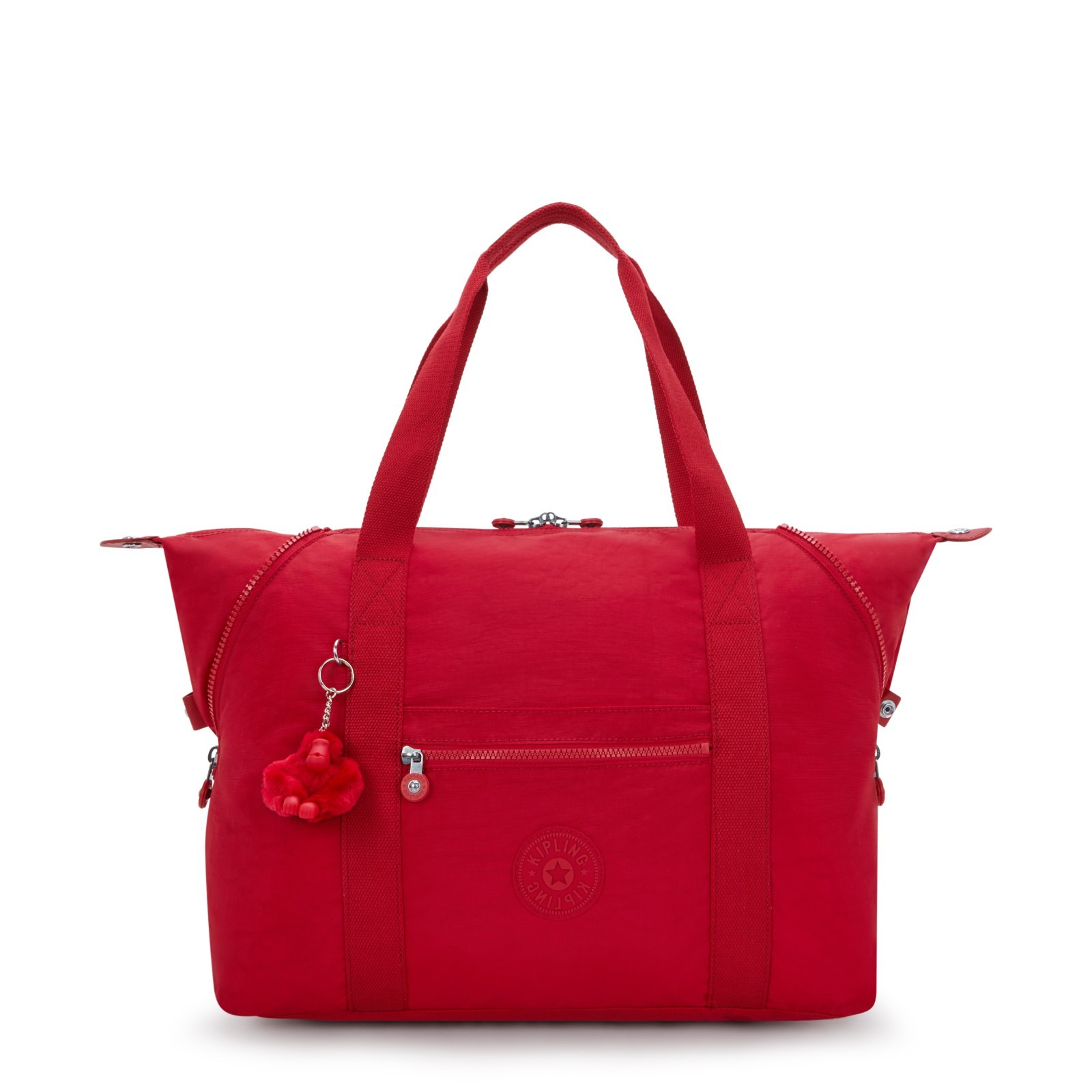 Kipling ART M Travel Tote - Ruby Red RRP £107