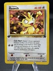 Meowth 62/82 1st Edition Team Rocket WOTC Vintage LP
