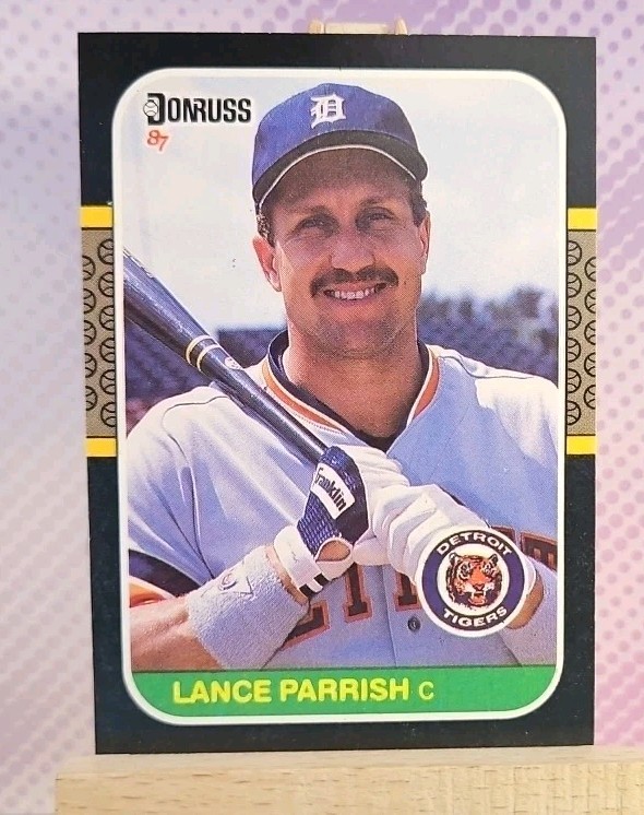 1987 Donruss: Lance Parrish #91 - Detroit Tigers - NM Condition