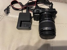 Canon EOS M Black 18.0MP Mirrorless Digital Camera with 18-55mm Lens