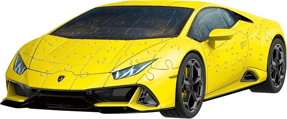 Ravensburger Puzzle 3D Lamborghini Huracan Evo Giallo 11562 - Immagine 4 di 4
