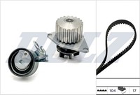 Dolz Wasserpumpe + Zahnriemensatz KD134 FüR Peugeot 206 2A LPG CitroËN Xsara N1