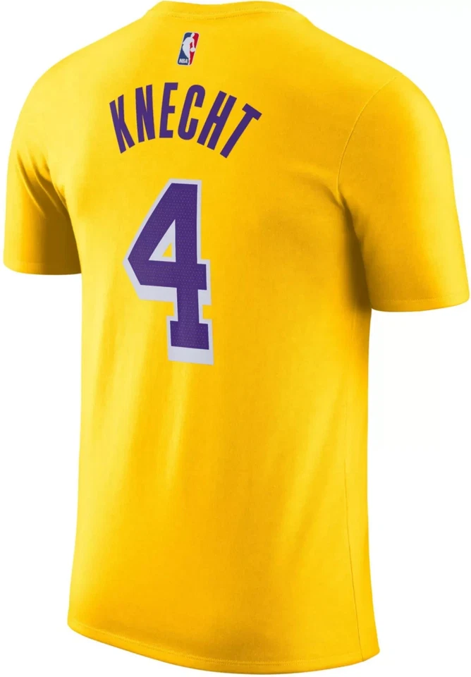 Nike® Men's LARGE Los Angeles Lakers™ Dalton Knecht #4 T-Shirt Jersey - Image 3 of 4