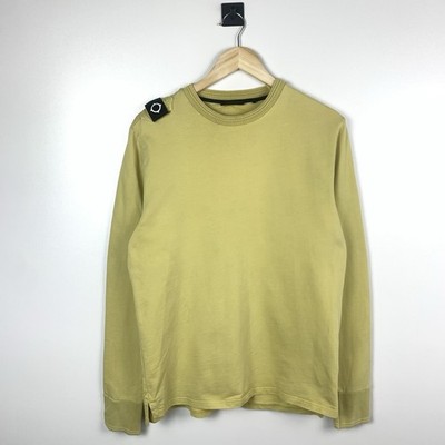 Ma.Strum Sweatshirt Yellow Patch Logo Size S Crewneck Casuals Designer Luxury