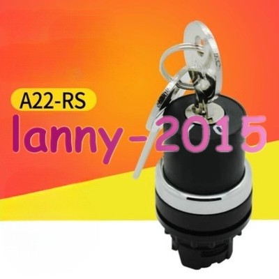 1PC new   A22-RS key switch  &ex
