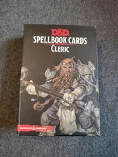 D&D Cleric Spellbook Cards - Excellent Condition 