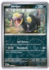 Seviper #128 Prices | Pokemon Scarlet & Violet | Pokemon Cards