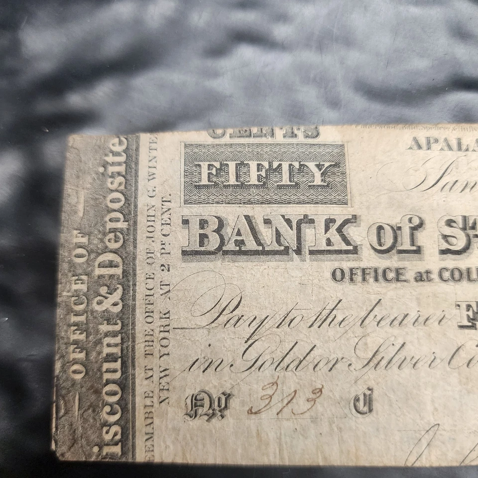 Apalachicola FL Bank of St Marys 50c/Mechanics Savings on Back 🌴 - Image 2 of 4